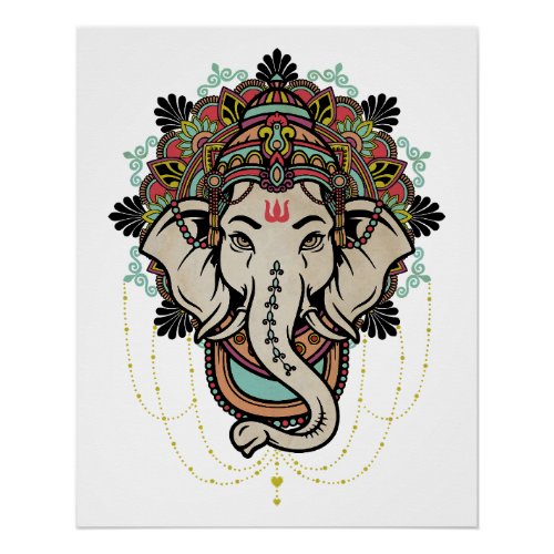 Lord Ganesh _ Hindu god of new beginnings Poster