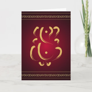 Lord Ganesha - Card