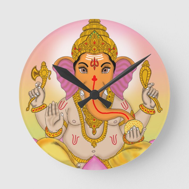 Lord Ganesha Clock (Front)