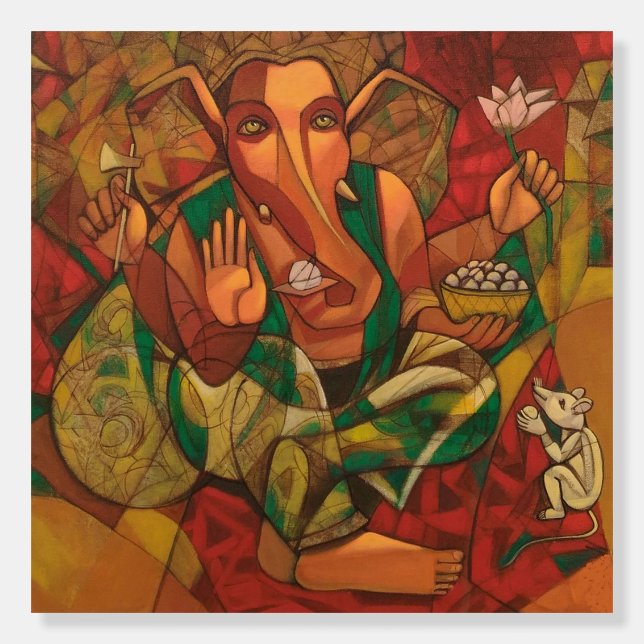 Lord Ganesha  Foam Board (Front)