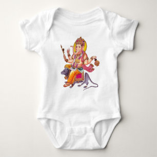 LORD GANESHA - Ganapati, Vinayaka, and Pillaiyar Baby Bodysuit