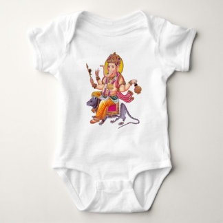 LORD GANESHA - Ganapati, Vinayaka, and Pillaiyar Baby Bodysuit
