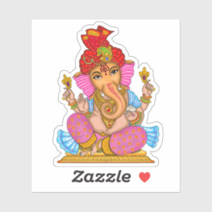 Lord Ganesha Glossy Waterproof Sticker