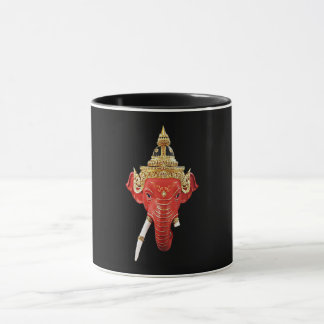 Lord Ganesha in Thai Traditional Khon Mask Art Mug