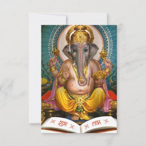 Lord Ganesha Indian Hindu Yoga Spiritual