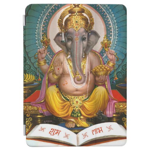 Lord Ganesha Indian Hindu Yoga Spiritual iPad Air Cover