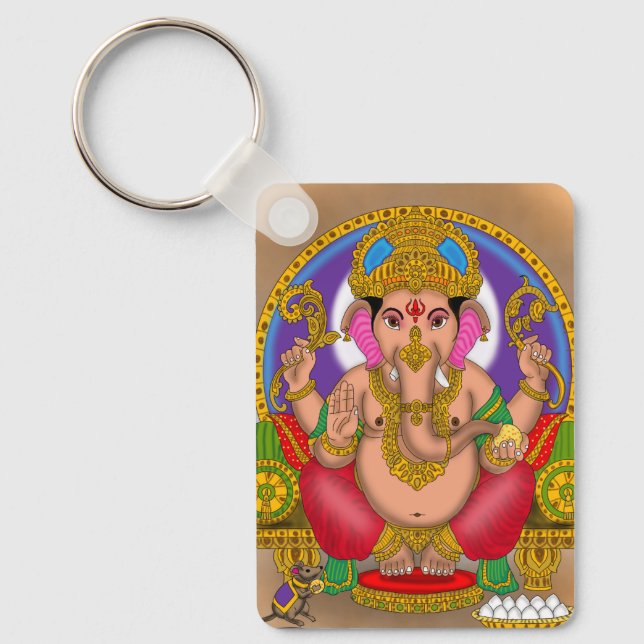 Lord Ganesha Keychain (Front)