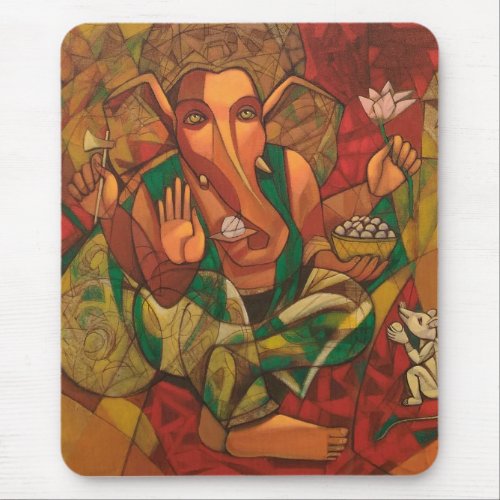 Lord Ganesha  Mouse Pad