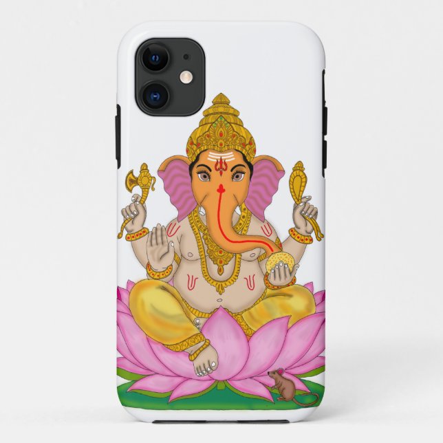 Lord Ganesha Phone Case (Back)
