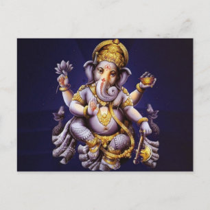 Lord Ganesha Postcard