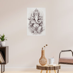 Lord ganesha Poster