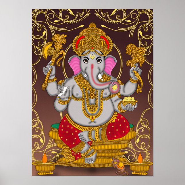 Lord Ganesha Poster (Front)