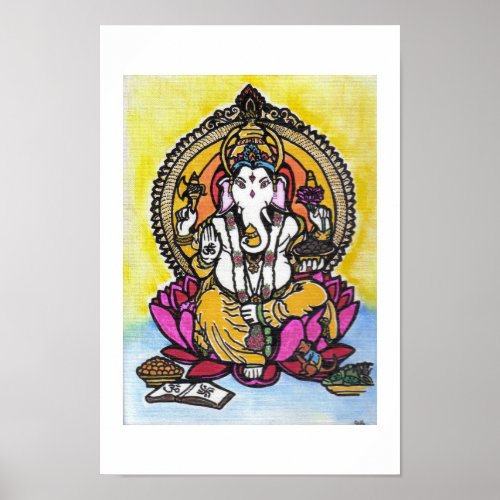 Lord Ganesha Poster