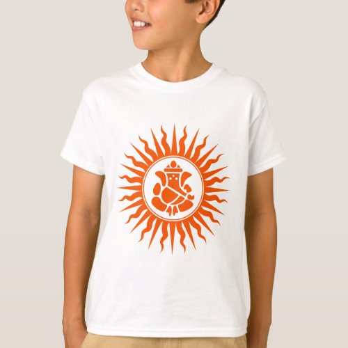 Lord Ganesha Sign T_Shirt