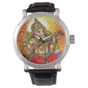 Lord Ganesha Wall Clock Watch