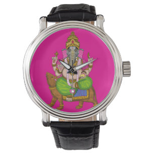 Lord Ganesha Wall Clock Watch