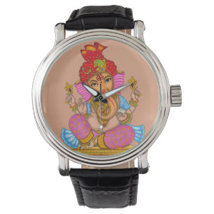 Lord Ganesha Wall Clock Watch