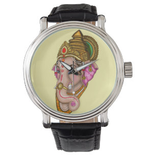Lord Ganesha Wall Clock Watch