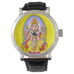 Lord Ganesha Wall Clock Watch