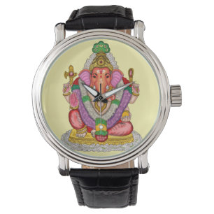 Lord Ganesha Wall Clock Watch
