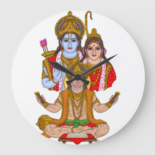 Lord Hanuman Clock