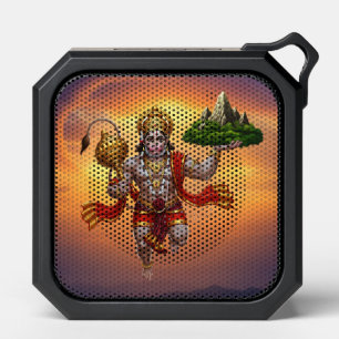 Lord Hanuman Flying Lifting Mountain Bluetooth Speaker