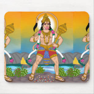 Lord Hanuman Mouse Pad