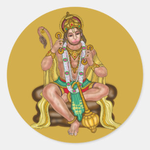 Lord Hanuman Sticker