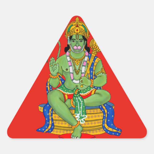Lord Hanuman Stickers (Front)