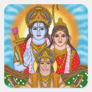 Lord Hanuman Stickers
