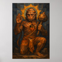 Lord Hanuman : Symbol of Strength and Devotion Art