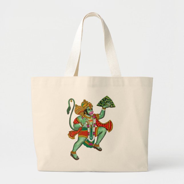 Lord Hanuman Tote Bag (Front)