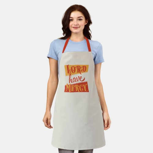Lord Have Mercy Apron