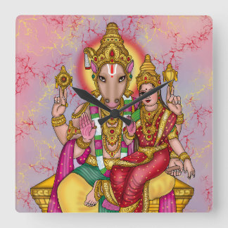 Lord Hayagriva Wall Clock