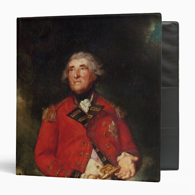 Lord Heathfield  Governor of Gibraltar 3 Ring Binder (Front/Inside)