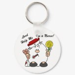 Lord Help Me I'm a Nurse Keychain