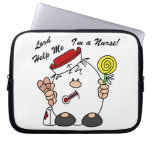 Lord Help Me I'm a Nurse Laptop Sleeve