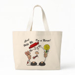 Lord Help Me I'm a Nurse Large Tote Bag