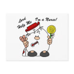 Lord Help Me I'm a Nurse Postcard