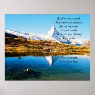 Lord I need your blessings Poster