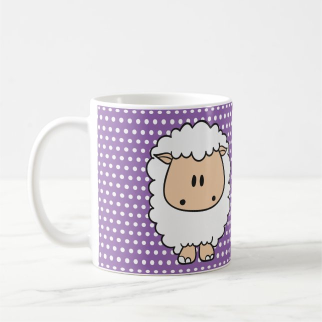 Lord is my shepherd i shall not want - Psalm 23-28 Coffee Mug (Left)