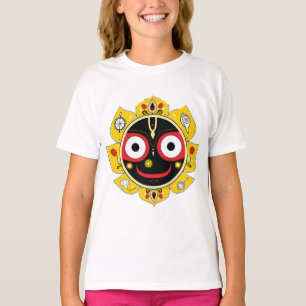 Lord Jagannath Face Hindu Deity Spiritual T-Shirt