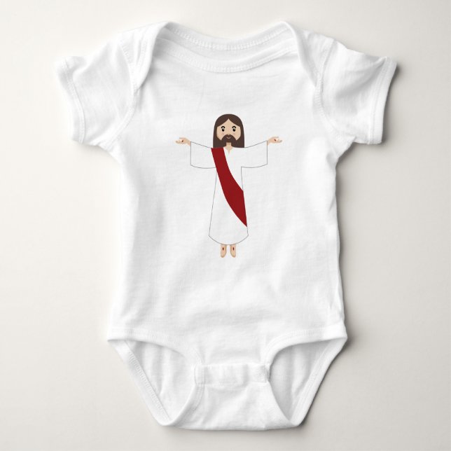 Lord Jesus Christ Baby Bodysuit (Front)