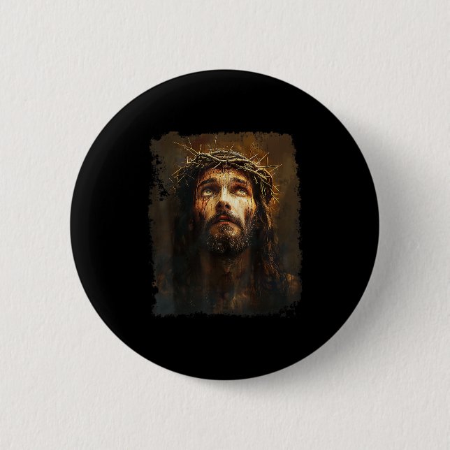 Lord Jesus Christ  Button (Front)