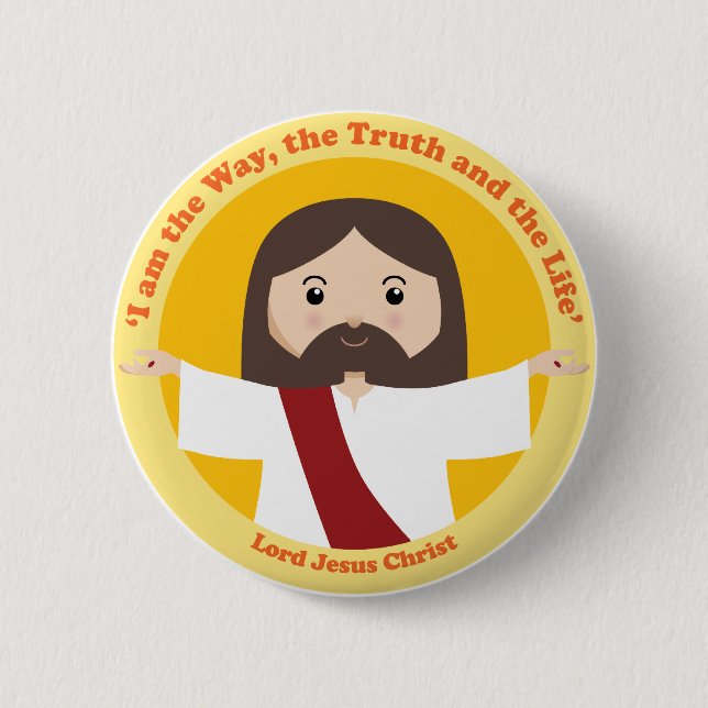 Lord Jesus Christ Button (Front)