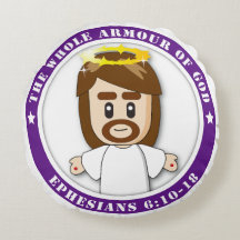 LORD JESUS Round Pillows