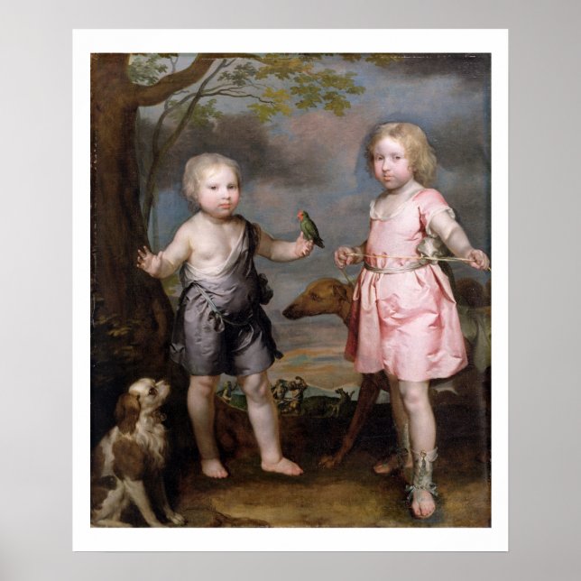 Lord John Hay and Charles, Master of Yester (later Poster (Front)