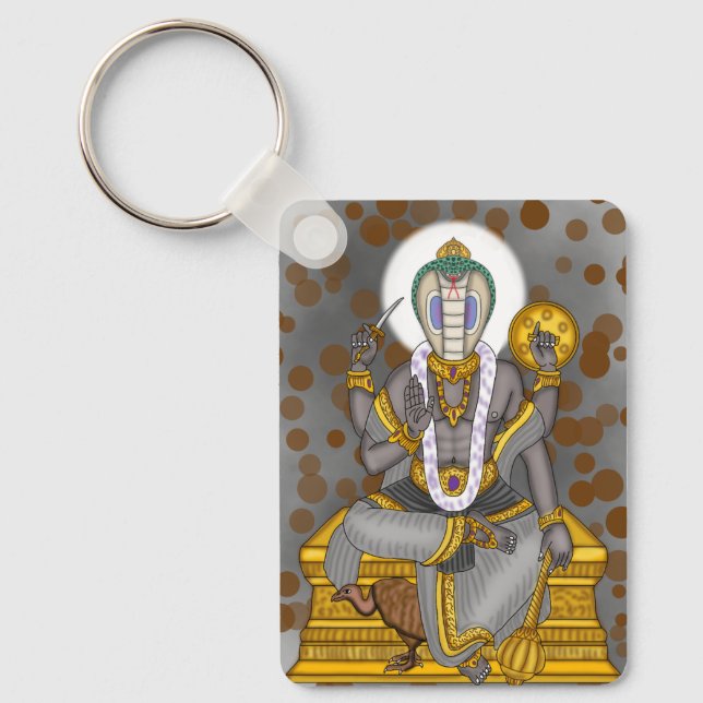 Lord Ketu Keychain (Front)