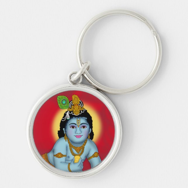 Lord Krishna Keychain (Front)