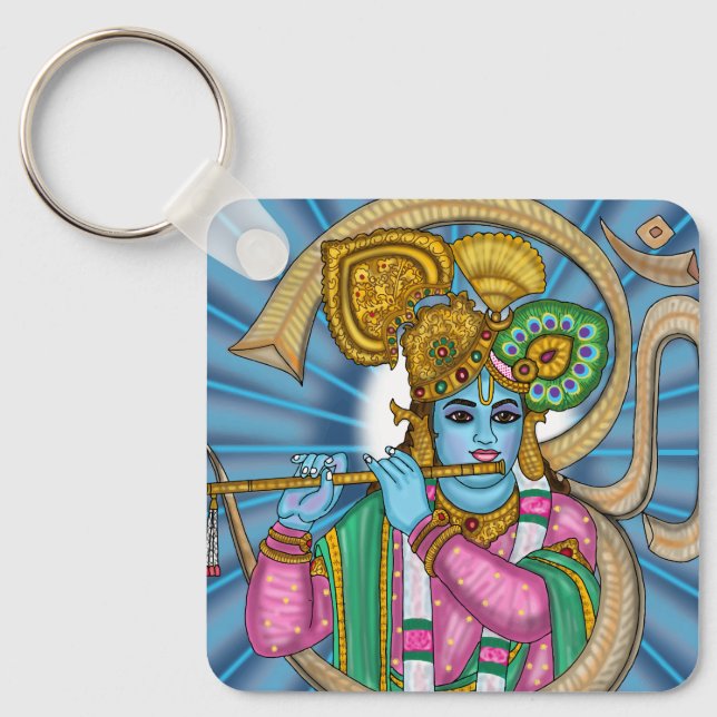 Lord Krishna Keychain (Front)